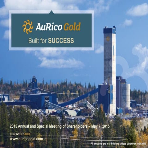 2015 Annual & Special Meeting of Shareholders