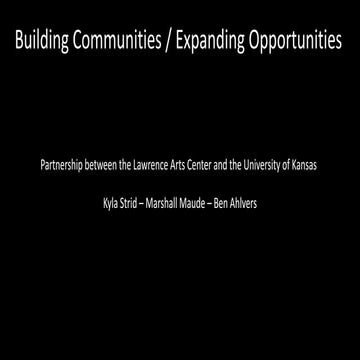 2015 NCECA: Building Communities / Expanding Opportunities by Kyla Strid, Mar...