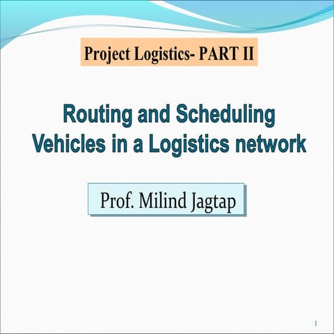 Logistics Project