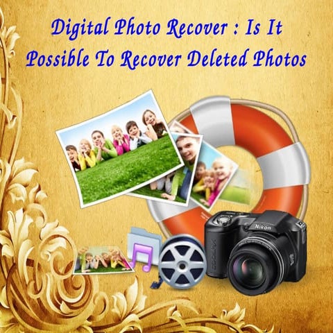 Recover Deleted Photos From Memory Card