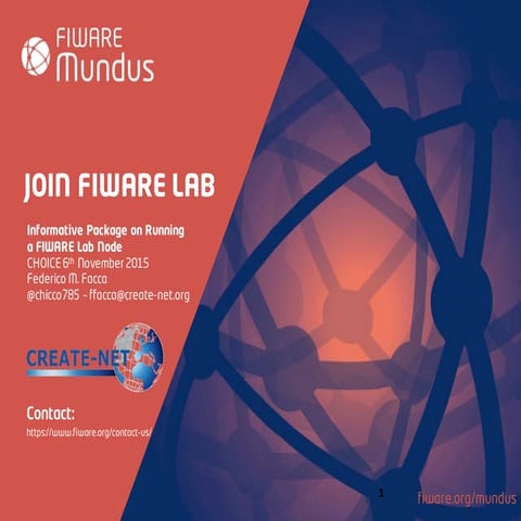 Join FIWARE Lab