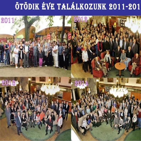 Ötödik éve találkozunk 2011 2015