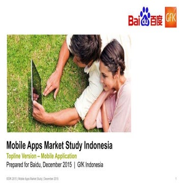Mobile Apps Market Study Indonesia 