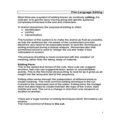 05. editing notes sheet