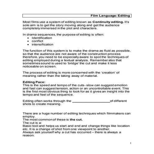 05. editing notes sheet