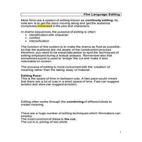 05. editing notes sheet