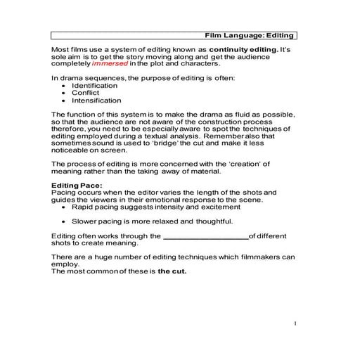 05. editing notes sheet