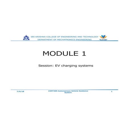  E - Cars, charging systems