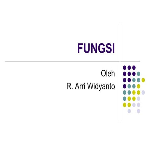 Fungsi dalam pemrograman Visual Basci Versi 6.0