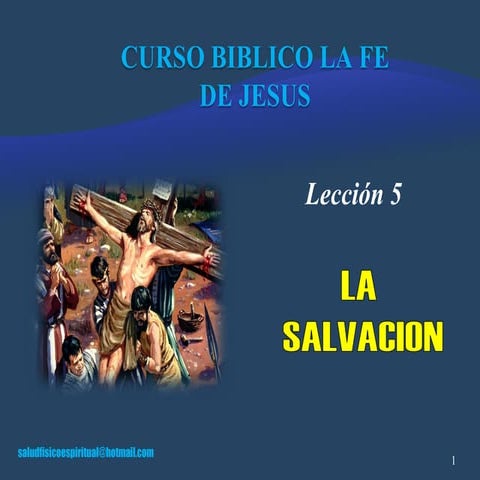 02. “Lo Que La Biblia Enseña A Cerca De Dios” CURSO BIBLICO LA FE DE ...