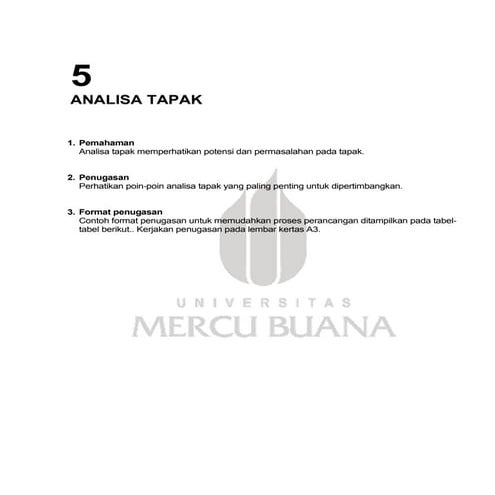 tapak | PDF