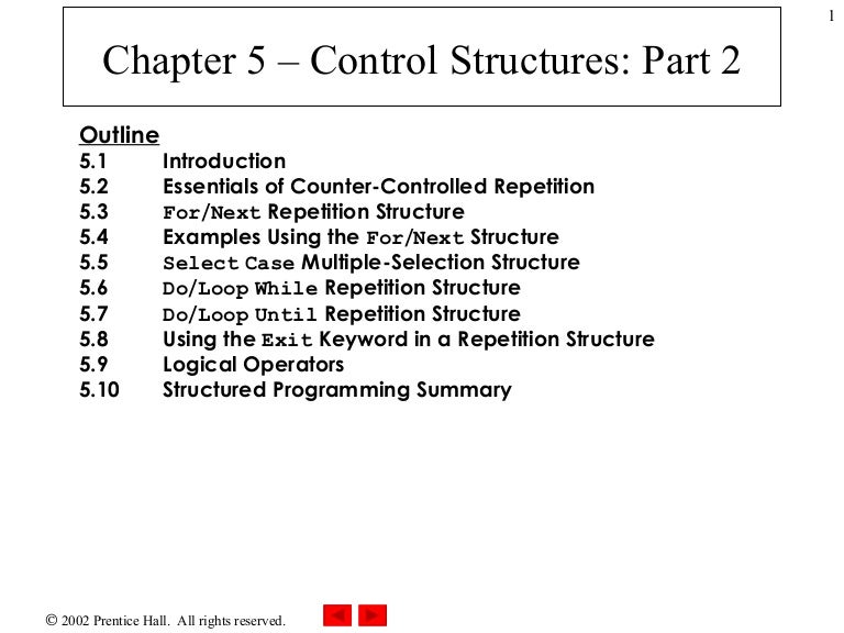 05 control structures 2