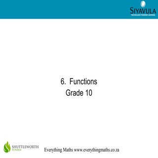 Functions