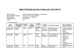 05. identifikasi dan desain output | PPT