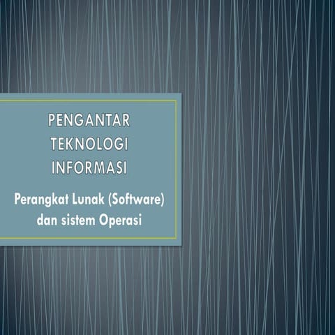 Comprehensive Overview of Software and Operating Systems: Functions ...