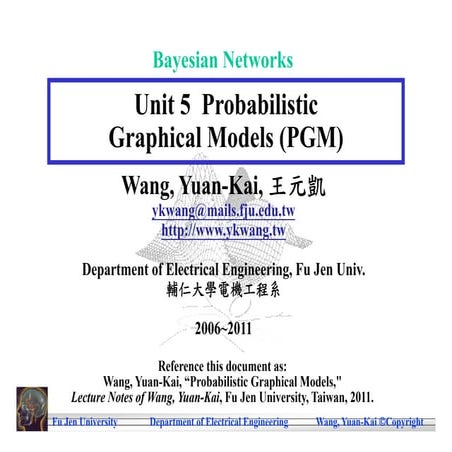 05 probabilistic graphical models