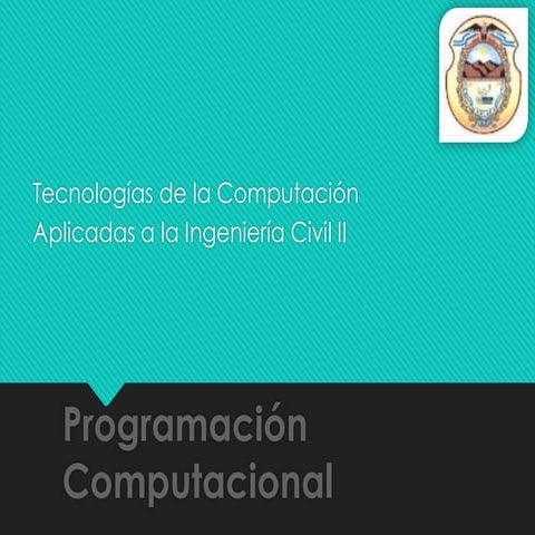 Material de Clases TP 03 - Programación Computacional