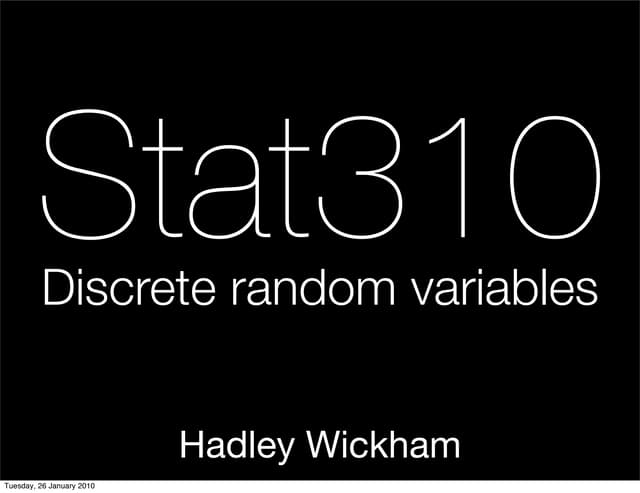 05 Random Variables