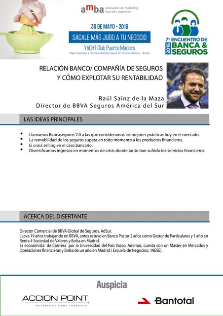 Bancaseguros 2.0. Relación Banco/ Compañía de seguros y cómo explotar su rent...