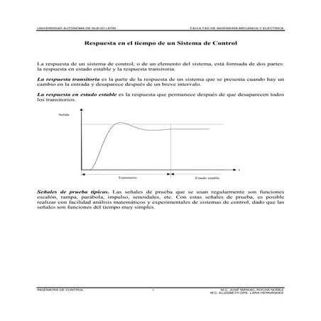 05   respuesta en el tiempo de un sistema de control