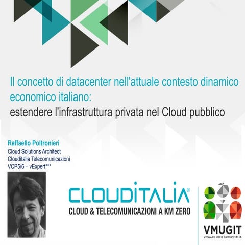 05 - VMUGIT - Lecce 2018 - Raff Poltronieri, CloudItalia