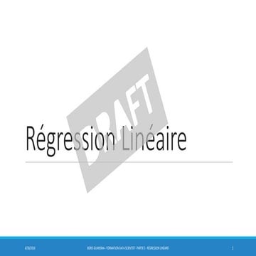 5.2 Régression linéaire