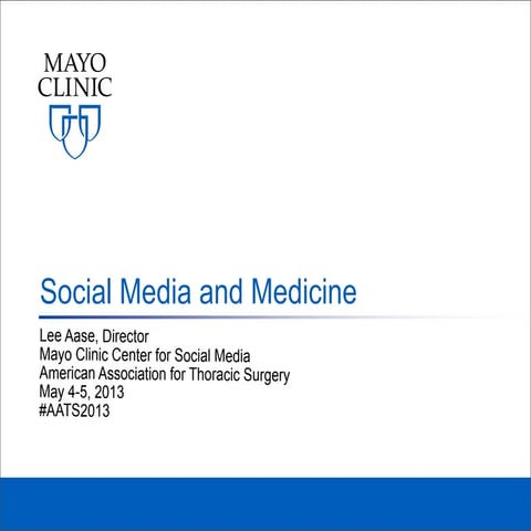 AATS 2013 Presentation