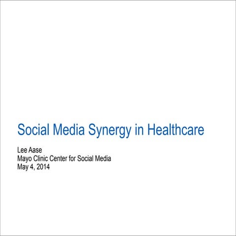 American Hospital Association Social Media Panel