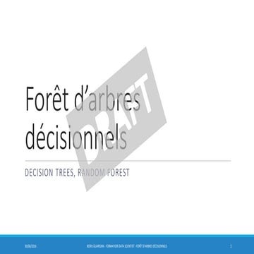 5.4 Arbres et forêts aléatoires