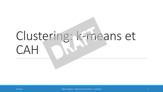 5.5 Clustering