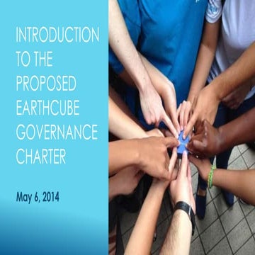 05.06.2014 Community Webinar: Governance Update and Call for Input