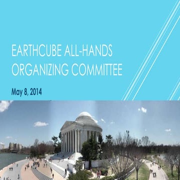All Hands Organizing Committee Call 2