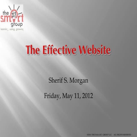 Effective Websites