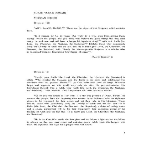 051  surah yunus (jonah)