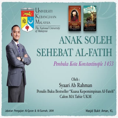 Motivasi Remaja Soleh Sehebat Al-Fatih | PDF