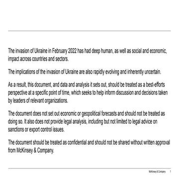 McKinsey survey: European consumer sentiment survey: How current events are s...