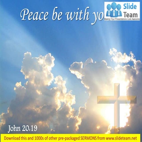 0514 john 2019 peace be with you power point church sermon