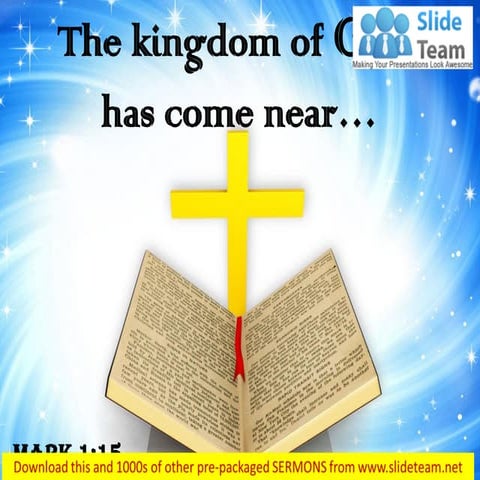 0514 mark 115 the kingdom of god power point church sermon | PDF