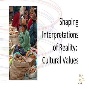 Shaping Interpretations of Reality