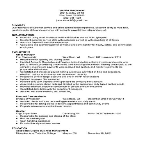 Hadeel resume | DOCX