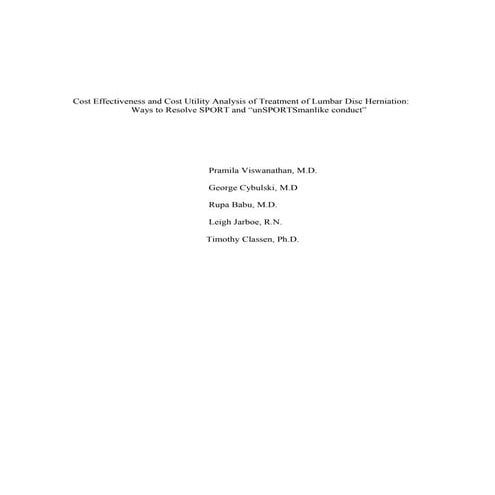 NSA Abstract LDH Analysis - Pamila Viswanathan and Team