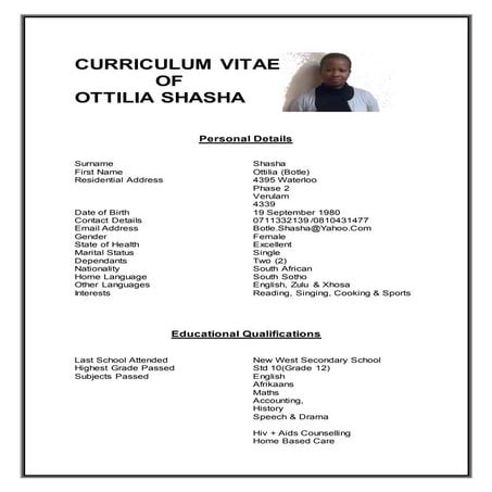my cv | DOC
