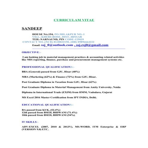 patrick cv | DOCX
