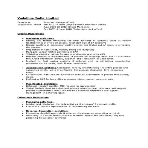 Vodafone India Limited