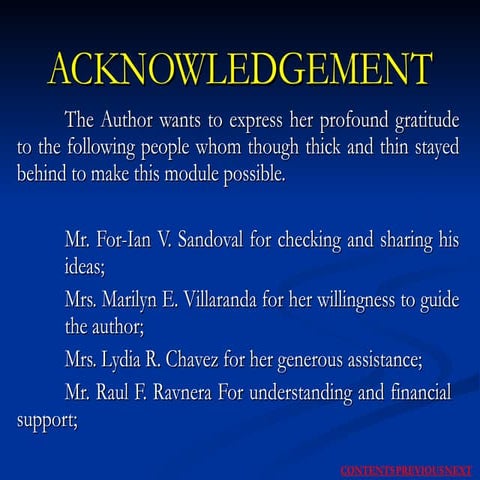 05 acknowledgment | PPT
