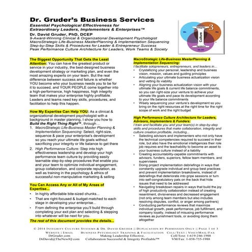 ServicesDrGruderProvides | PDF