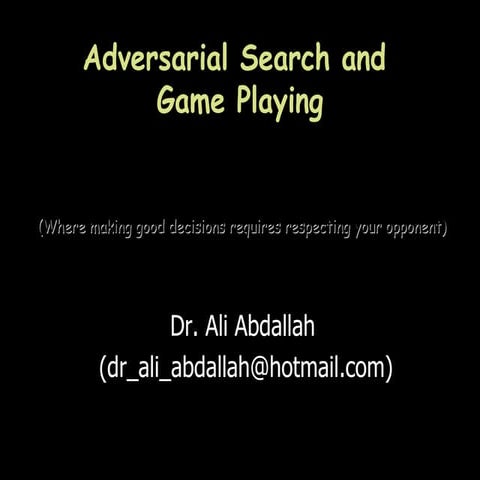 05 adversarial | PPT