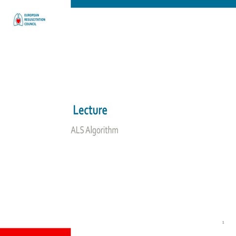ALS Algorithm | PPTX