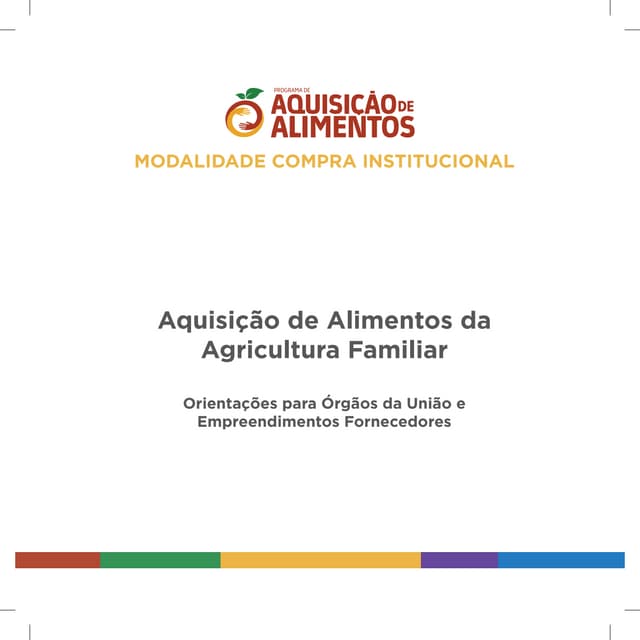 Caso PAA – Brasil. 