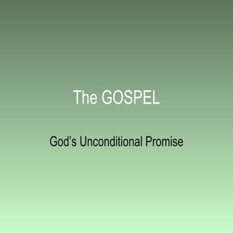 05 a the gospel